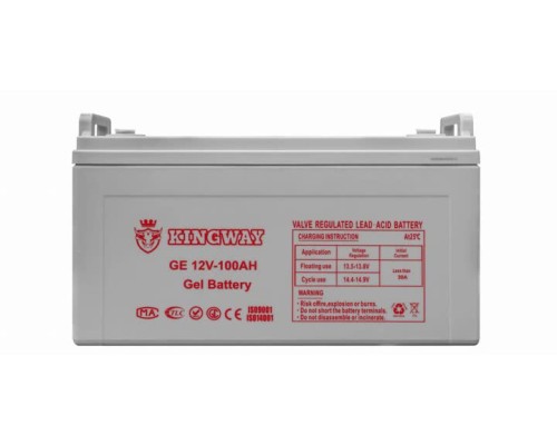 Акумуляторна гелева батарея Kingway GEL12-100Ah для інверторів