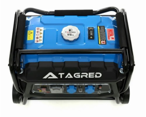 Генератор Tagred Professional TA3500GHX 3,5 кВт AVR стабілізатор з колесами