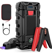 Пусковий зарядний пристрій MARKSON BM200 2000A/10000mAh з ліхтариком