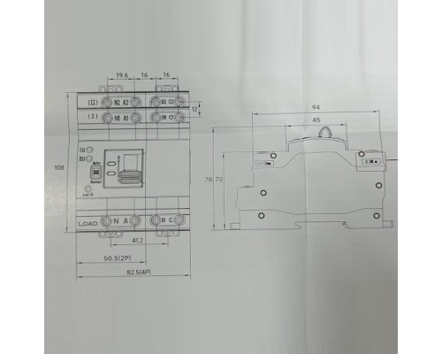 Автоматичний перемикач введення резерву GEYA AVR G2R NEW MINI ATS 2P 40A Автоматичний перемикач введення резерву GEYA AVR G2R NEW MINI ATS 2P 40A