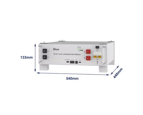 Акумулятор DEYE SE-G5.1 Pro-B 51.2V 100Ah 5120Wh LiFePO4