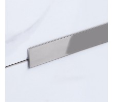 Декоративний профіль для плитки KLOODI SST SP 20x0.8 SL-BR , срібло-браш