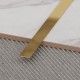 Декоративний профіль для плитки KLOODI SST SP 20x0.8 GD-SH , золото-глянець