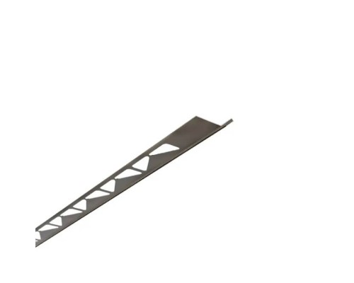 Декоративний профіль для плитки KLOODI SST SBP 14.5x3 SL-BR, срібло-браш