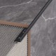 Декоративний профіль для плитки KLOODI SST SBP019 3x10 BK-BR чорний-браш