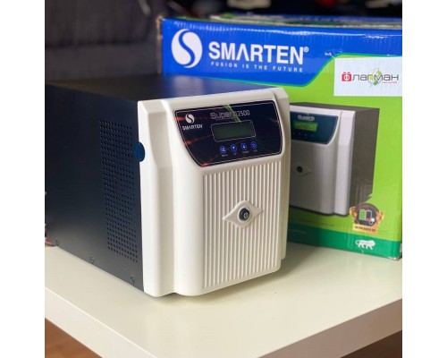 Інвертор Smarten Superb 2500VA MPPT Solar panel (з підключенням сонячних панелей) PCU 24/220В, безперебійник, перетворювач напруги, чиста синусоїда