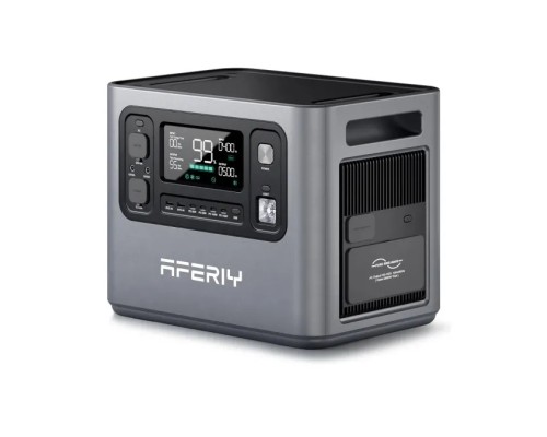 Портативна зарядна станція (комплект) Aferiy AF-P280 2800W 2048Wh + додаткова батарея AF-P280-B 2048Wh LiFePO4