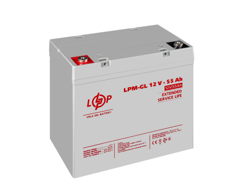 Акція.Акумулятор гелевий LPM-GL 12V - 55 Ah Акція.Акумулятор гелевий LPM-GL 12V - 55 Ah
