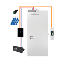 Комплект СКУД із сенсорною панеллю та магнітним замком 280 кг GV-501