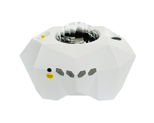 Проектор зоряного неба, нічник Aurora Star Night Light AC6923 з пультом, білий Проектор зоряного неба, нічник Aurora Star Night Light AC6923 з пультом, білий
