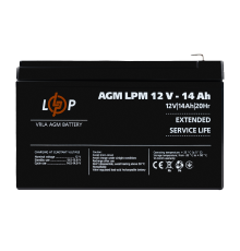 Акумулятор AGM LPM 12V - 14 Ah
