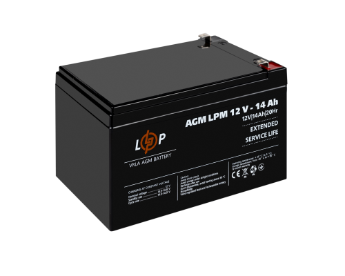 Акумулятор AGM LPM 12V - 14 Ah Акумулятор AGM LPM 12V - 14 Ah