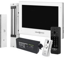 Комплект контролю доступу з магнітним замком 280 кг та домофоном GV-901