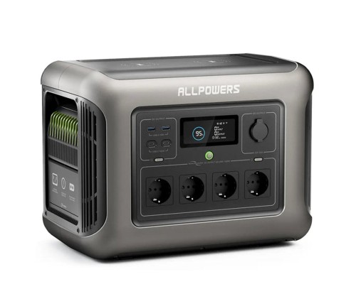 Портативна зарядна станція AllPowers R1500 1800W 1152Wh LiFePO4 Портативна зарядна станція AllPowers R1500 1800W 1152Wh LiFePO4