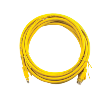 Патч-корд литий UTP RJ45 кат. 5Е 1 м (жовтий)