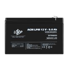 Акумулятор AGM LPM 12V - 9 Ah