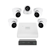 Комплект відеоспостереження на 5 камер GV-IP-K-W82/05 5MP