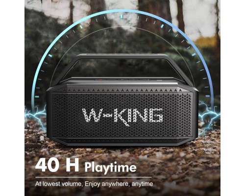 Портативна акустика W-KING D9-1 60W, чорна