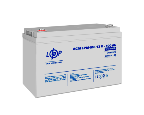 Акумулятор мультигелевий LPM-MG 12V - 100 Ah Акумулятор мультигелевий LPM-MG 12V - 100 Ah