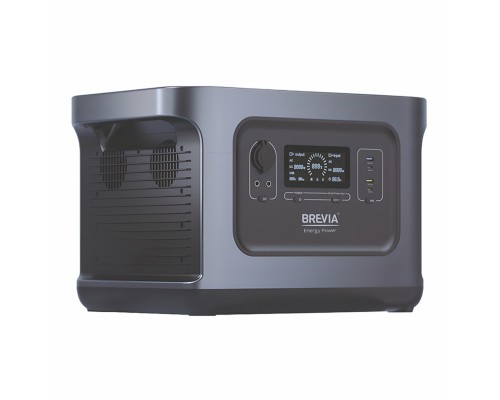 Портативна зарядна станція Brevia ePower2000 2000W 2150Wh 48000mAh LiFePO4 Портативна зарядна станція Brevia ePower2000 2000W 2150Wh 48000mAh LiFePO4