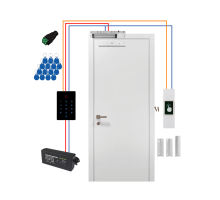 Комплект СКУД із сенсорною панеллю та магнітним замком 180 кг GV-502