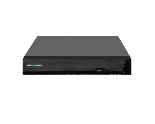 IP відеореєстратор 10-канальний 8MP NVR GreenVision GV-N-S024/08 (8POE) (Lite)