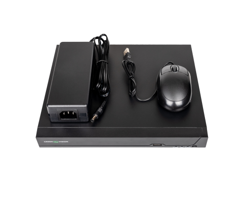IP відеореєстратор 10-канальний 8MP NVR GreenVision GV-N-S024/08 (8POE) (Lite)