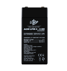 Акумулятор AGM LPM 4V - 4 Ah