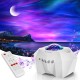 Проектор зоряного неба, нічник Aurora Star Night Light AC6923 з пультом, білий