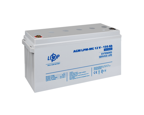 Акумулятор мультигелевий LPM-MG 12V - 150 Ah Акумулятор мультигелевий LPM-MG 12V - 150 Ah