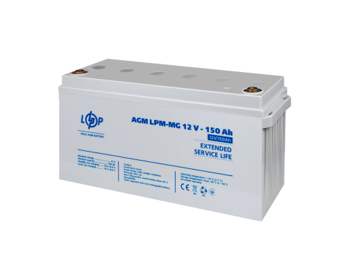 Акумулятор мультигелевий LPM-MG 12V - 150 Ah Акумулятор мультигелевий LPM-MG 12V - 150 Ah