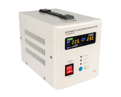 Стабілізатор напруги LP-2500RD EU (1500Вт/7 ступ)