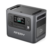 Портативна зарядна станція Aferiy AF-P210 2400W 2048Wh LiFePO4, чорна
