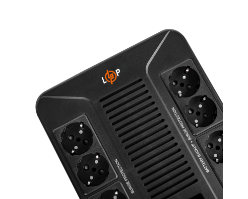 Лінійно-інтерактивне ДБЖ LP-600VA-8PS (360Вт) Лінійно-інтерактивне ДБЖ LP-600VA-8PS (360Вт)
