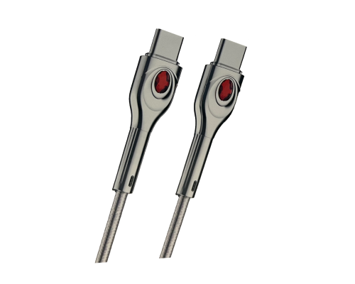 Кабель (шнур) LogicPower USB Type-C to USB Type-C 65W зі швидкою зарядкою (QC) 2м C652MC