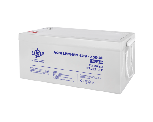 Акумулятор мультигелевий LPM-MG 12V - 250 Ah Акумулятор мультигелевий LPM-MG 12V - 250 Ah