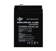 Акумулятор AGM LPM 6V - 4.5 Ah
