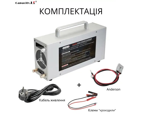 Зарядний пристрій для акумуляторів Capacity.Li 3000W 0-60V 0-50A