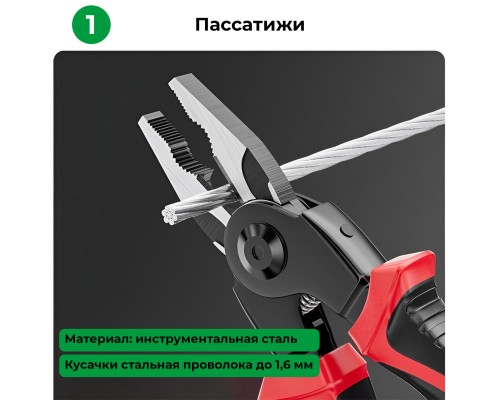 Багатофункціональний набір швидкозмінних інструментів 5 в 1 Багатофункціональний набір швидкозмінних інструментів 5 в 1