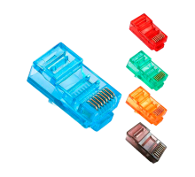 Конектор кольоровий RJ45 8P8C UTP Cat.5E (100 шт)