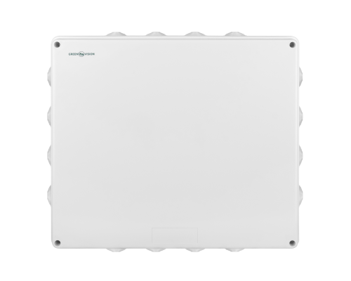 Коробка розподільна 400х350х120 IP65 зовнішня з резинками