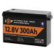 Акумулятор LP LiFePO4 12,8V - 300 Ah (3840Wh) (Smart BMS 200А) з BT пластик