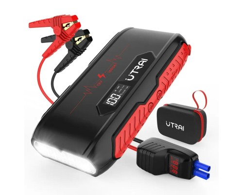 Пусковий зарядний пристрій UTRAI Jstar 3 1600A/20000mAh з ліхтариком