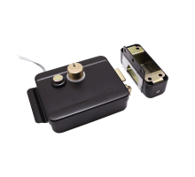 Замок електромеханічний (накладний) GV LEMch-110 Black