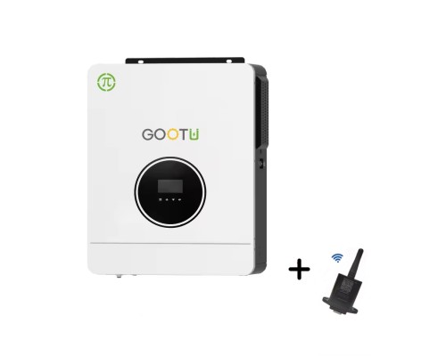 Гібридний інвертор GOOTU JSY-H4862E120-D 6200W 120A MPPT + модуль Wi-Fi