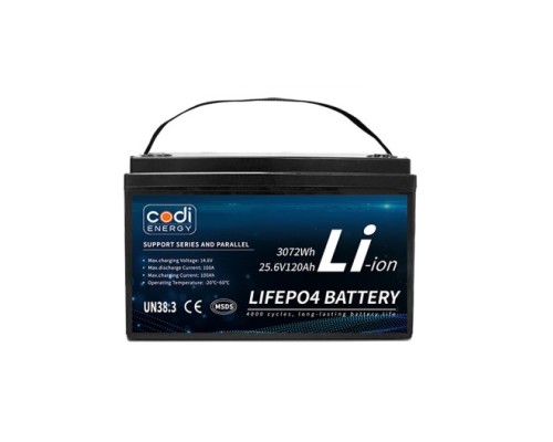 Акумулятор CODI LFP24120 24V 120Ah 3072Wh LiFePO4