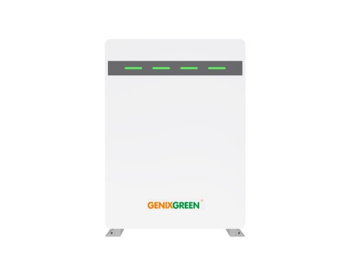 Акумуляторна батарея настінна GENIX GREEN ES-BOX12 PLUS 48V 200Ah 10240Wh LiFePO4, біла