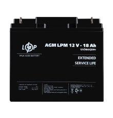 Акумулятор AGM LPM 12V - 18 Ah