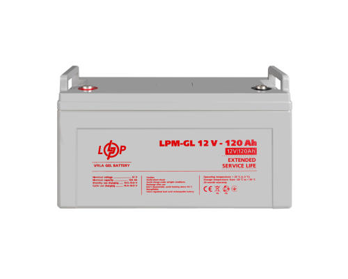 Акумулятор гелевий LPM-GL 12V - 120 Ah Акумулятор гелевий LPM-GL 12V - 120 Ah