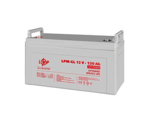 Акумулятор гелевий LPM-GL 12V - 120 Ah Акумулятор гелевий LPM-GL 12V - 120 Ah